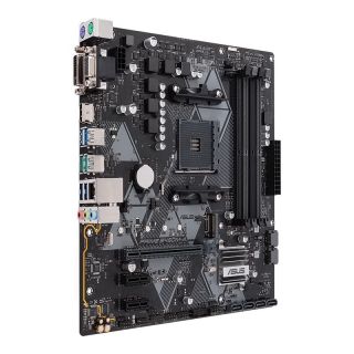 ASUS Prime B450-A AMD AM4 mATX Motherboard | DDR4 4400MHz | M.2 | HDMI | SATA 6Gbp/s | USB 3.1 Gen 2 | Aura Sync RGB Header