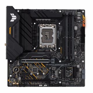 Asus TUF B660M-Plus Intel Socket LGA1700 mATX Gaming Motherboard | PCIe 4.0 M.2 NVMe | Intel WiFi 6, 2.5 GB Ethernet | HDMI | DisplayPort | SATA 6 Gbp/s | USB 3.2 Gen 2 | Aura Sync RGB Headers