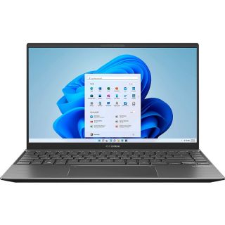 Asus Zenbook Q408UG Laptop | AMD Ryzen 5 5500U | 14" FHD IPS | 8GB DDR4 SDRAM | 256GB NVMe | NVIDIA GeForce MX450 2GB GDDR6 SDRAM | Integrated AMD Radeon Graphics | Windows 11 Home | Backlit Chiclet Keyboard