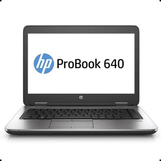 HP ProBook 640 G2 Laptop 6th Gen | Intel Core i5 6300U | 14" HD | 8GB DDR4 SDRAM | 500GB HDD | Intel HD Graphics 520 | Windows 10 Pro | Backlit Keyboard | Fingerprint Reader