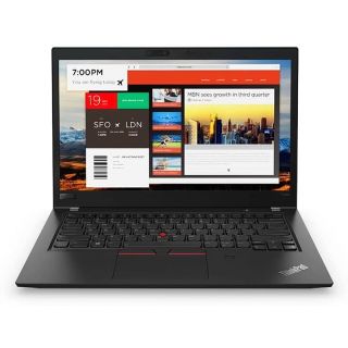 Lenovo ThinkPad T480s Laptop 8th Gen | Intel Core i5 8250U | 14" FHD IPS Touch Screen | 16GB DDR4 SDRAM | 500GB NVMe | Intel HD Graphics 620 | Windows 10 Pro | Fingerprint Reader
