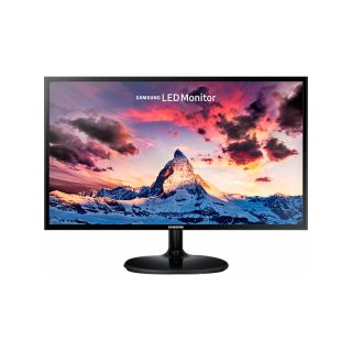 Samsung SF350 | 24" FHD | 60Hz Refresh Rate Free-Sync Technology | 1920 X 1080 Resolution | PLS Panel Monitor | Super Slim Design | Wall Mount Enable | HDMI | VGA | 4ms Fast Response Time