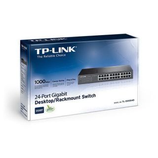 Tp-Link TL-SG1024D 24-Port Gigabit Desktop Rackmount Network Switch