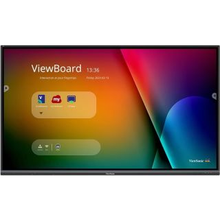 Viewsonic IFP8650-3 | 86" 4K UHD | 3840 x 2160 Resolution | TFT Panel View Board Touch Screen Monitor | Zero Frame Design | Wall Mount Enable | HDMI | VGA | 8ms Response Time